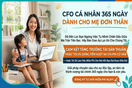 CFO CÁ NHÂN 365 NGÀY DÀNH CHO MẸ ĐƠN THÂN